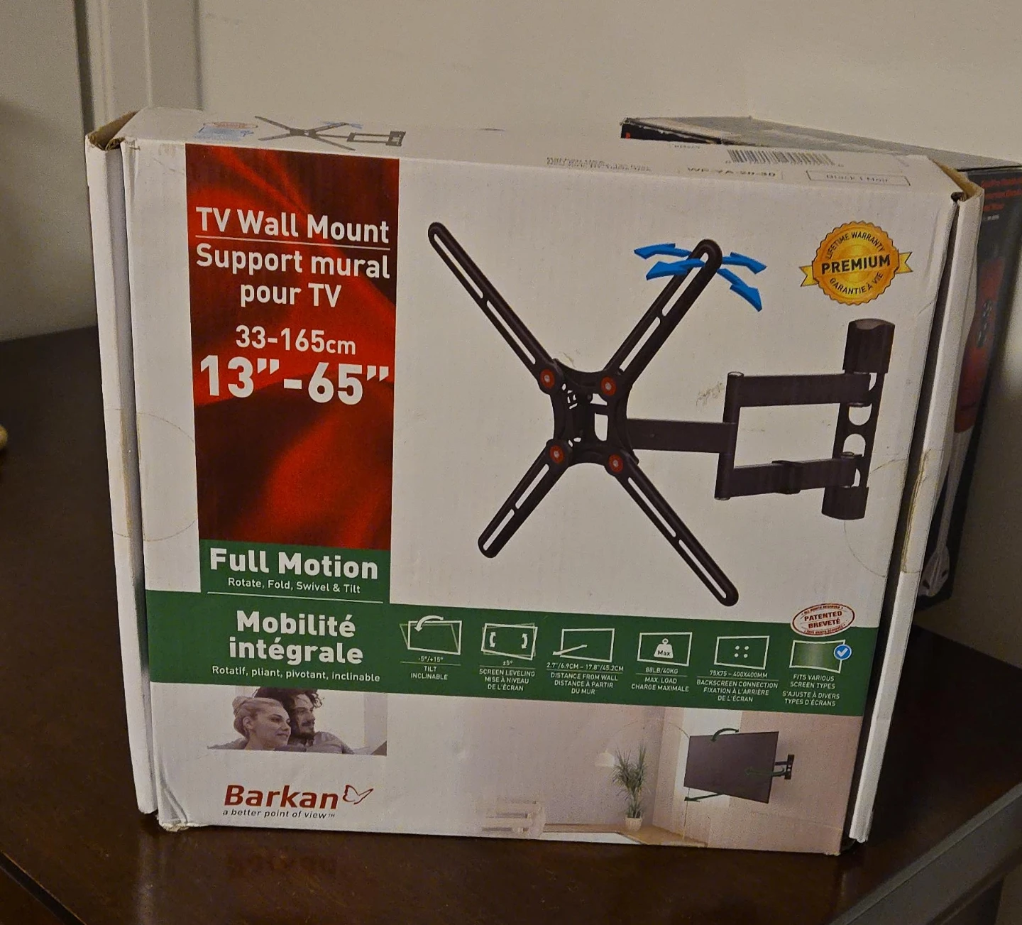 Barkan TV Wall Mount 13"-65" Full Motion