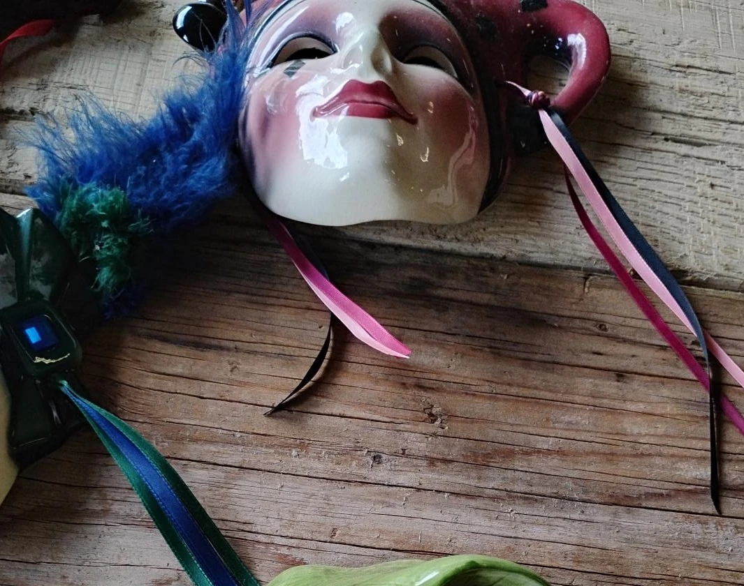 Venetian Jester Mask