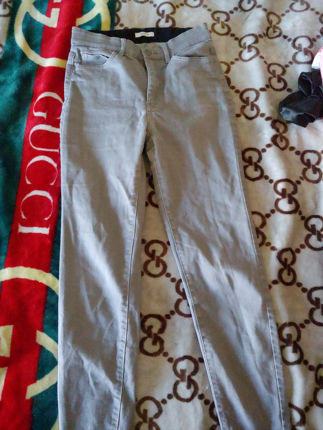 Grey Slim Fit Pants