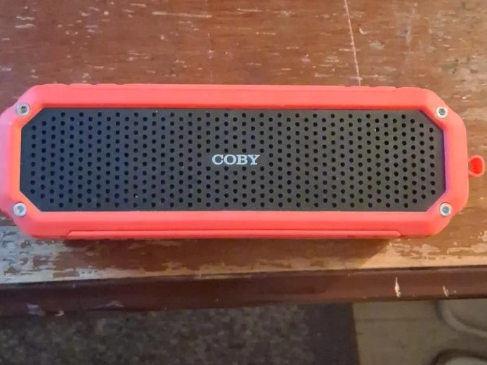 COBY Portable Speaker - Orange
