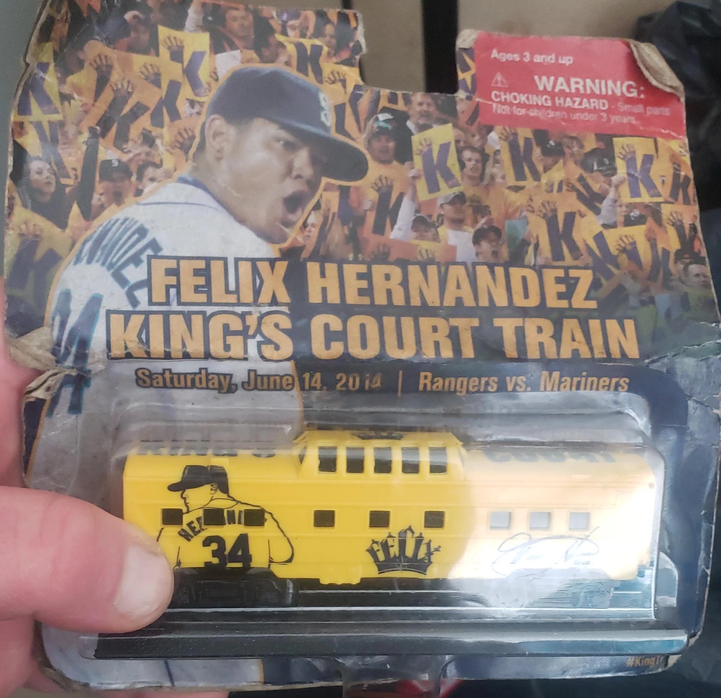Felix Hernandez King's Court Train