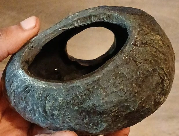 Unique Stone-Like Decorative Object