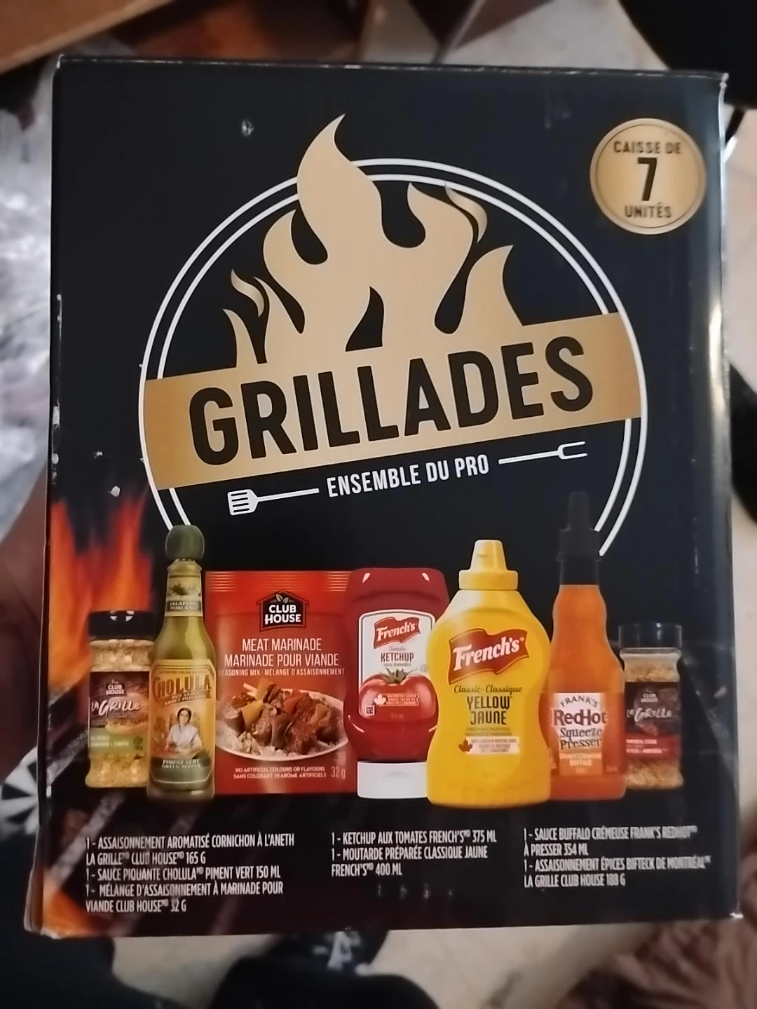Grillades Ensemble du Pro BBQ Set