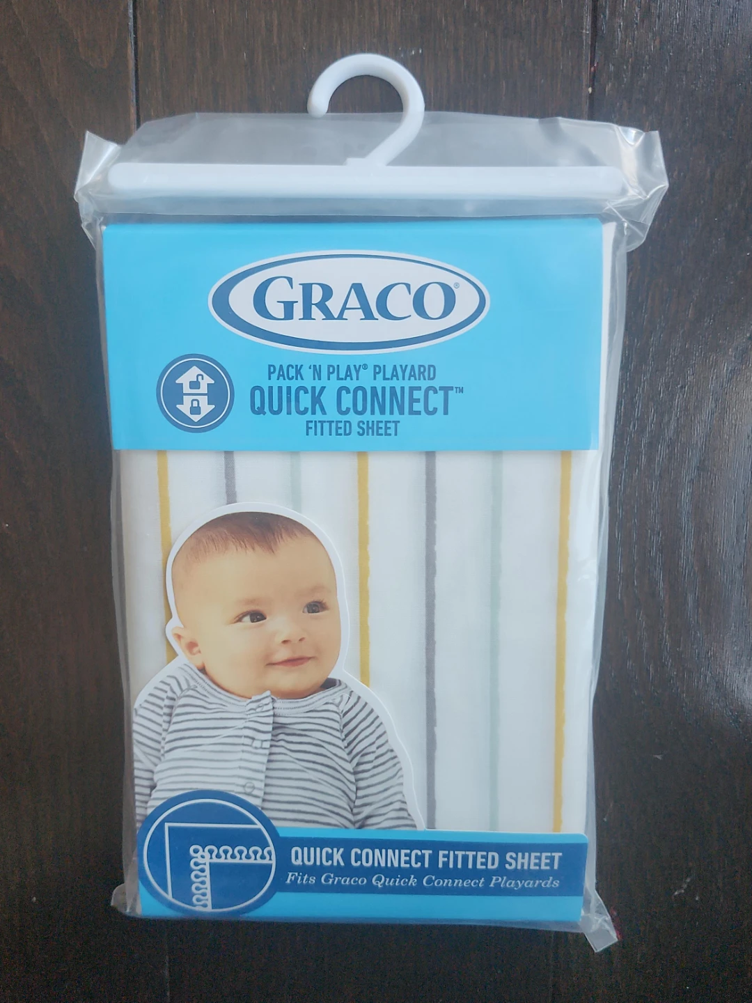 Graco Pack 'n Play Quick Connect Fitted Sheet