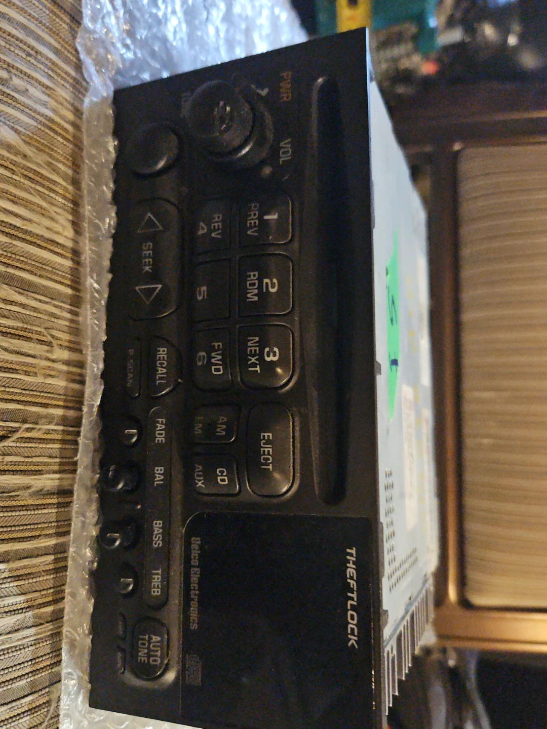Delco Electronics Car Radio CD Player