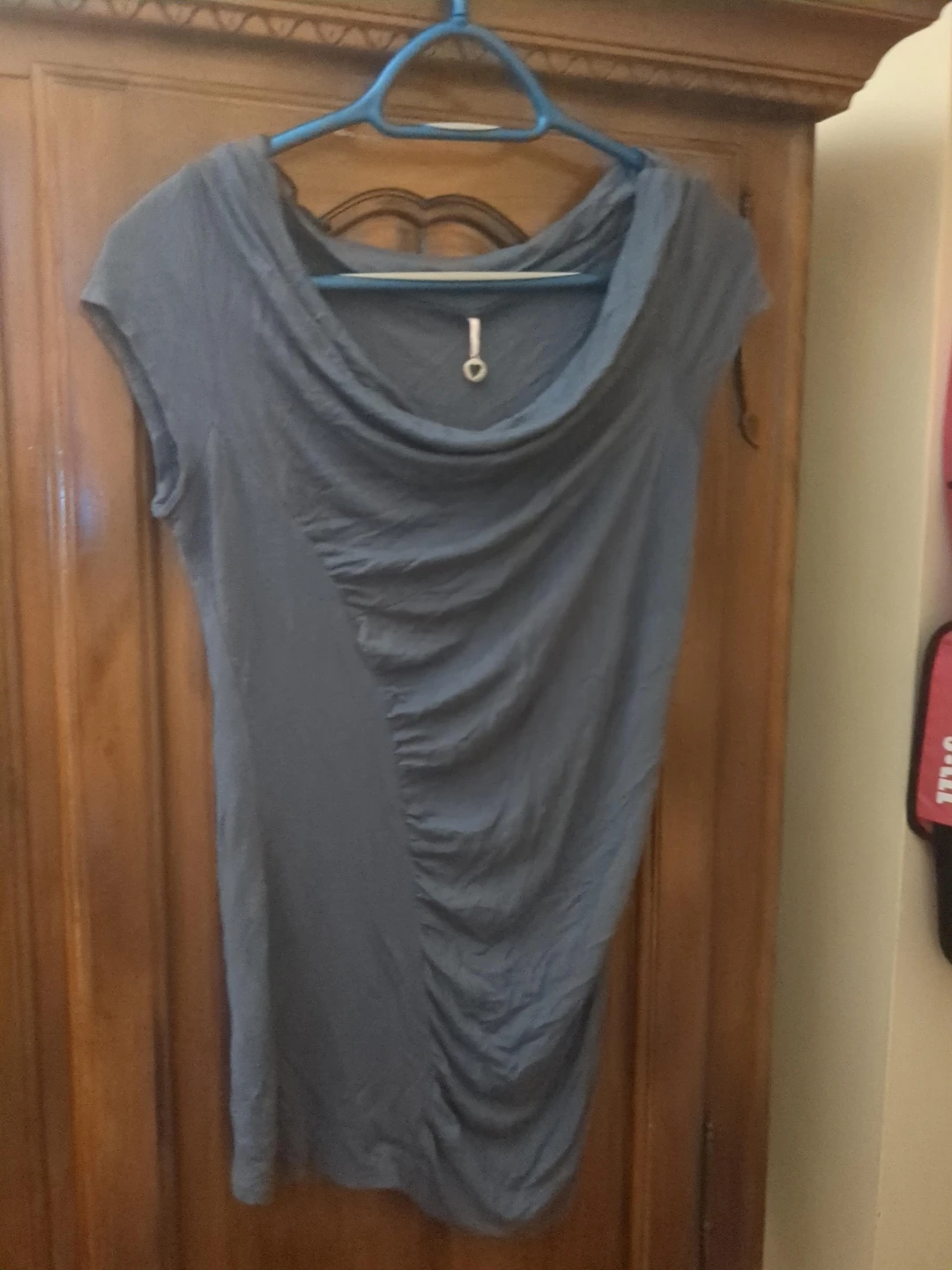 Ruched Asymmetrical T-Shirt