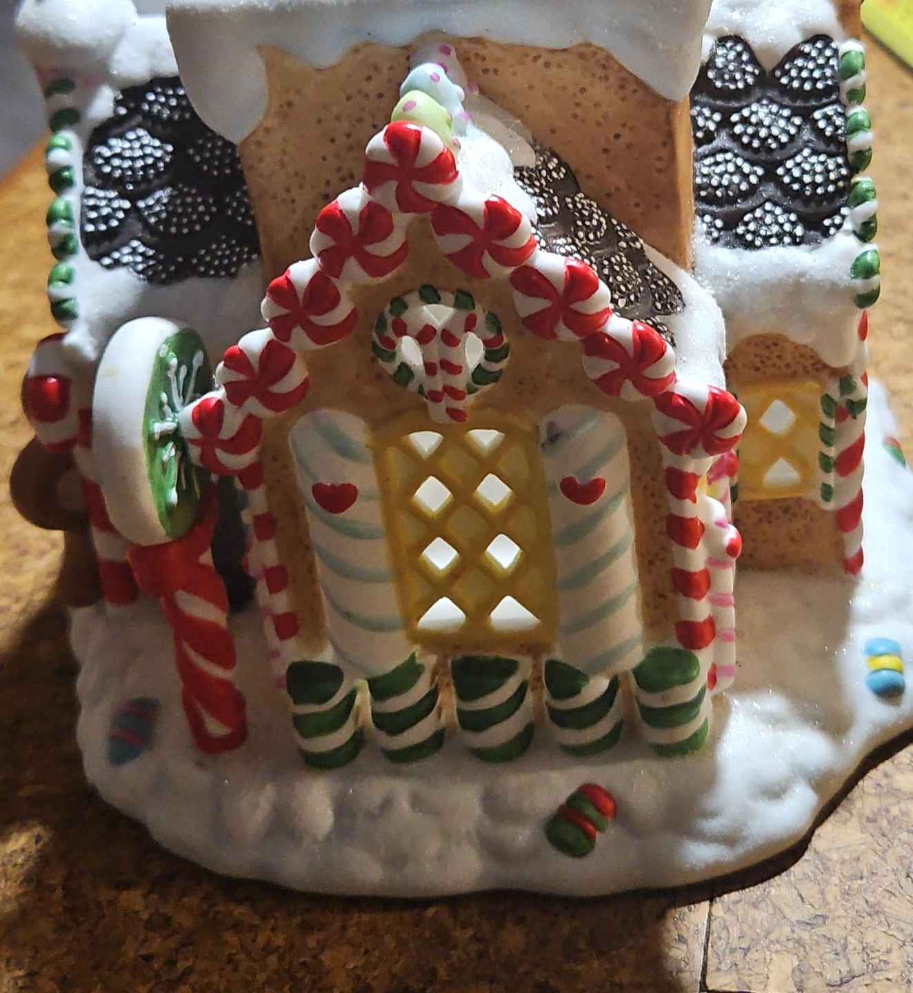 Gingerbread House Candle Holder