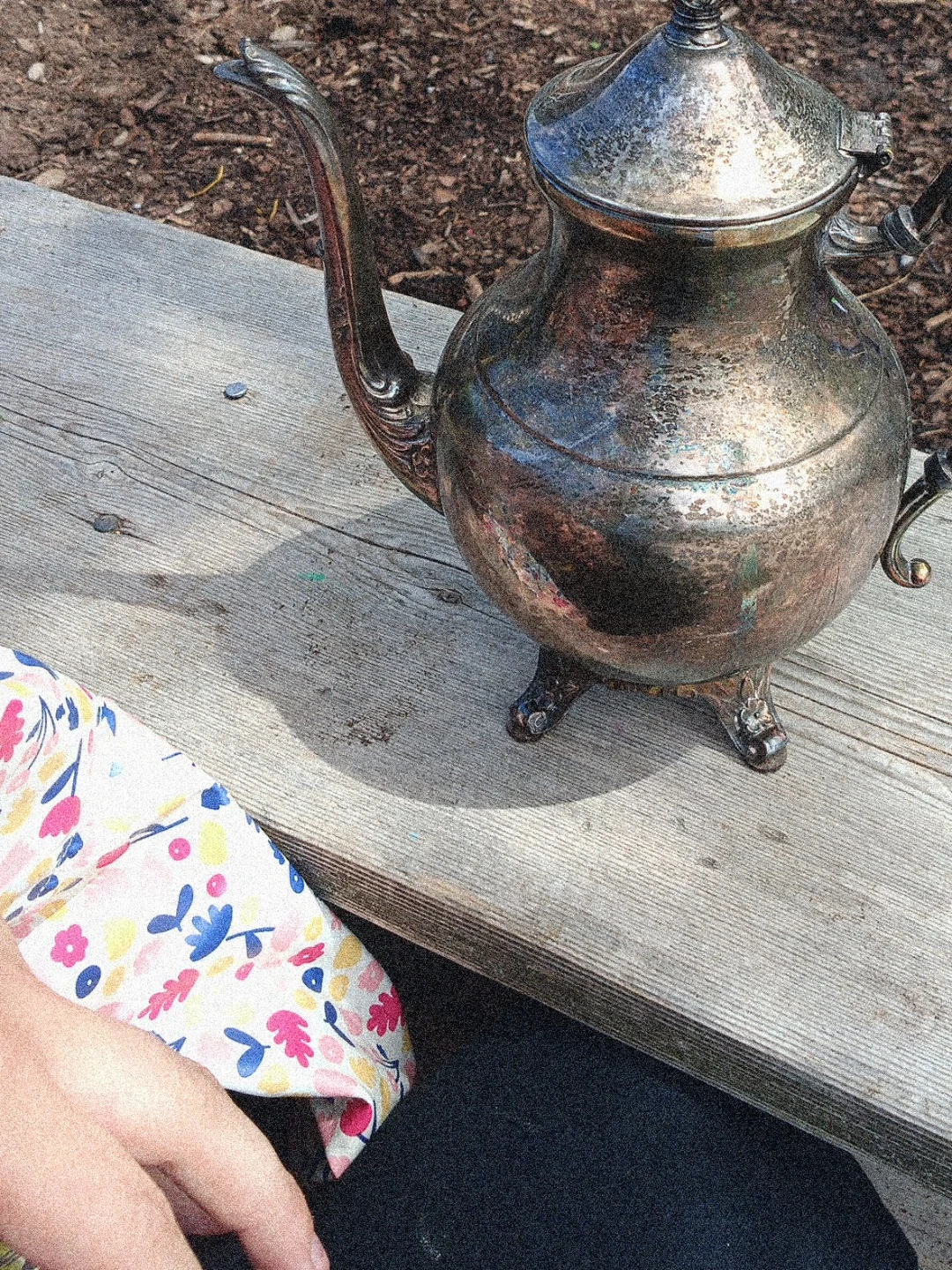 Vintage Silver-Plated Tea Pot