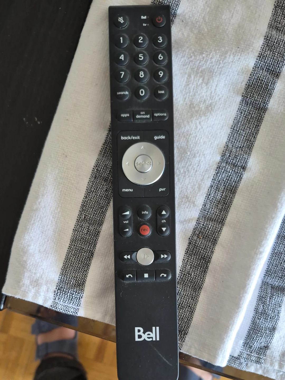 Bell TV Remote Control