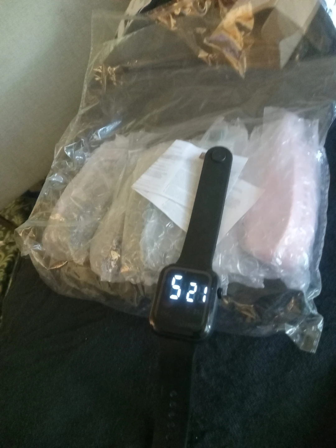 Black Digital Watch