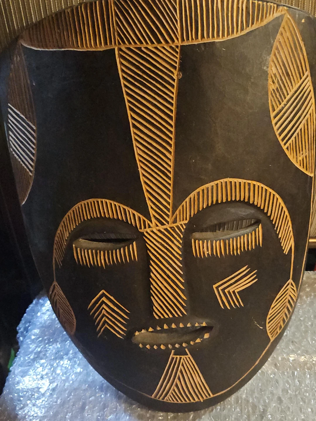Hand Carved Decorative Mask