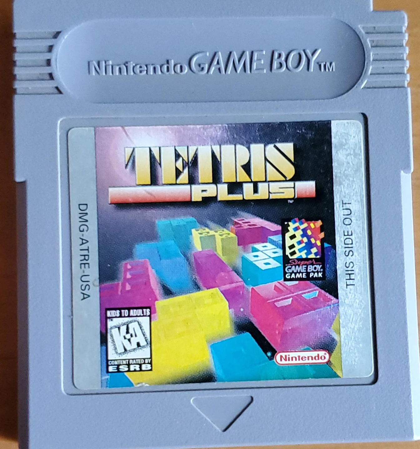 Nintendo Game Boy Tetris Plus Game Cartridge