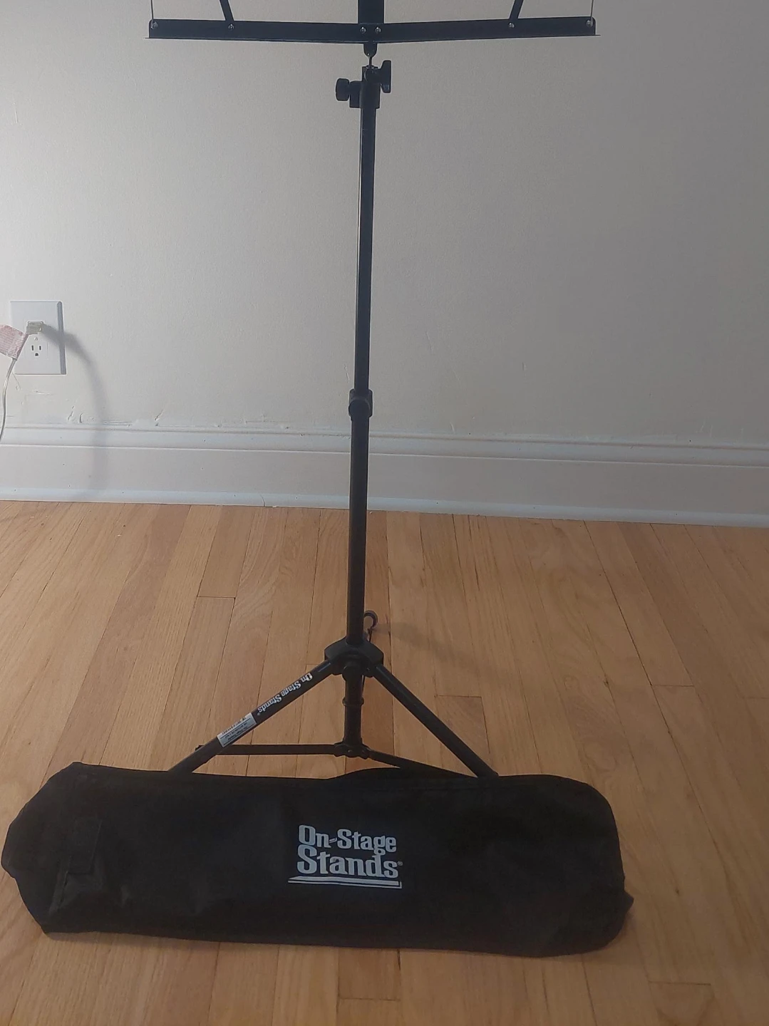 On-Stage Stands Music Stand with Carrying Bag