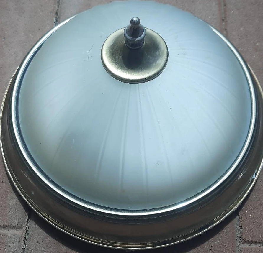 Frosted Glass Ceiling Light Fixture