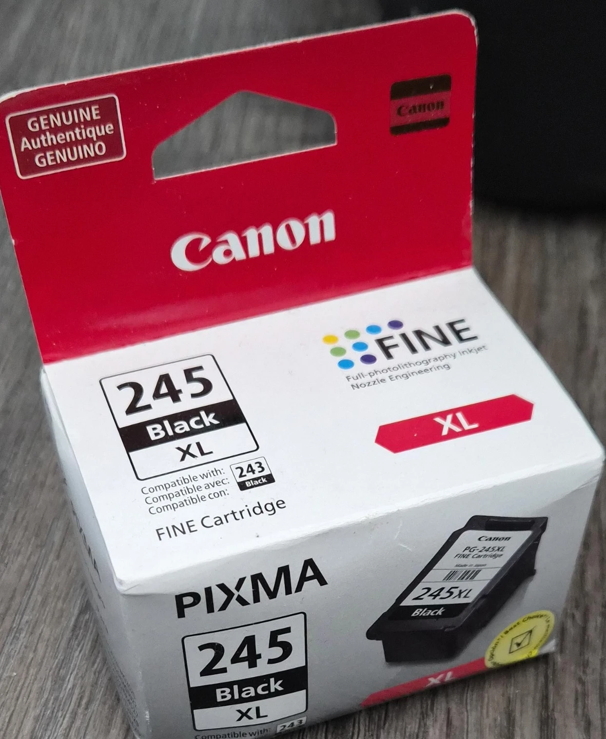 Canon PG-245XL Black Ink Cartridge