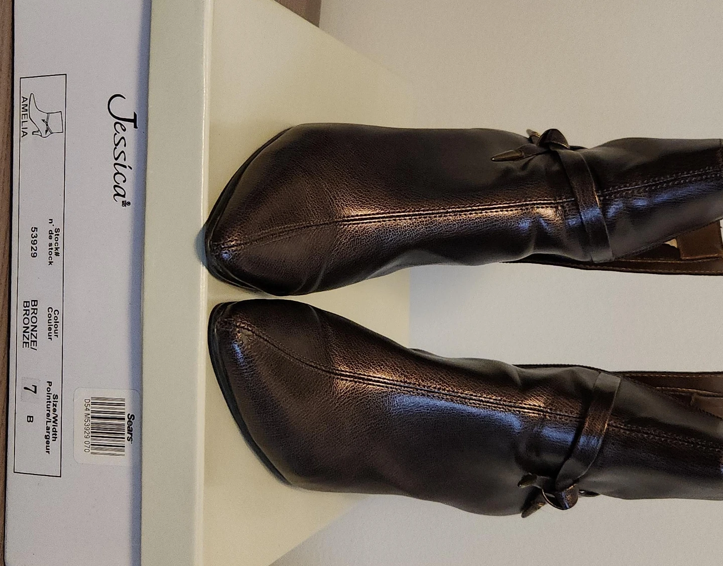 Jessica Amelia Bronze Booties