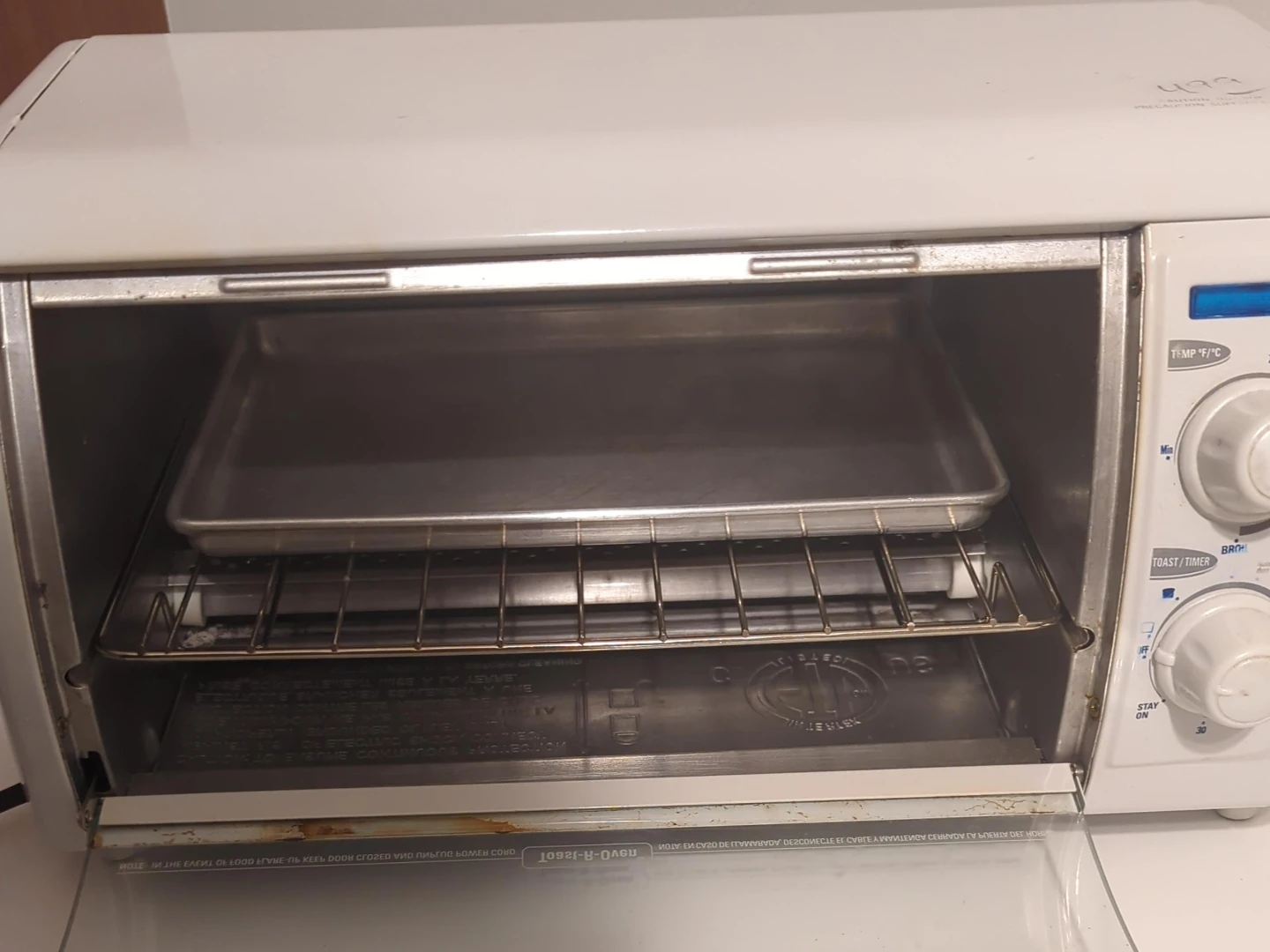 White Toaster Oven