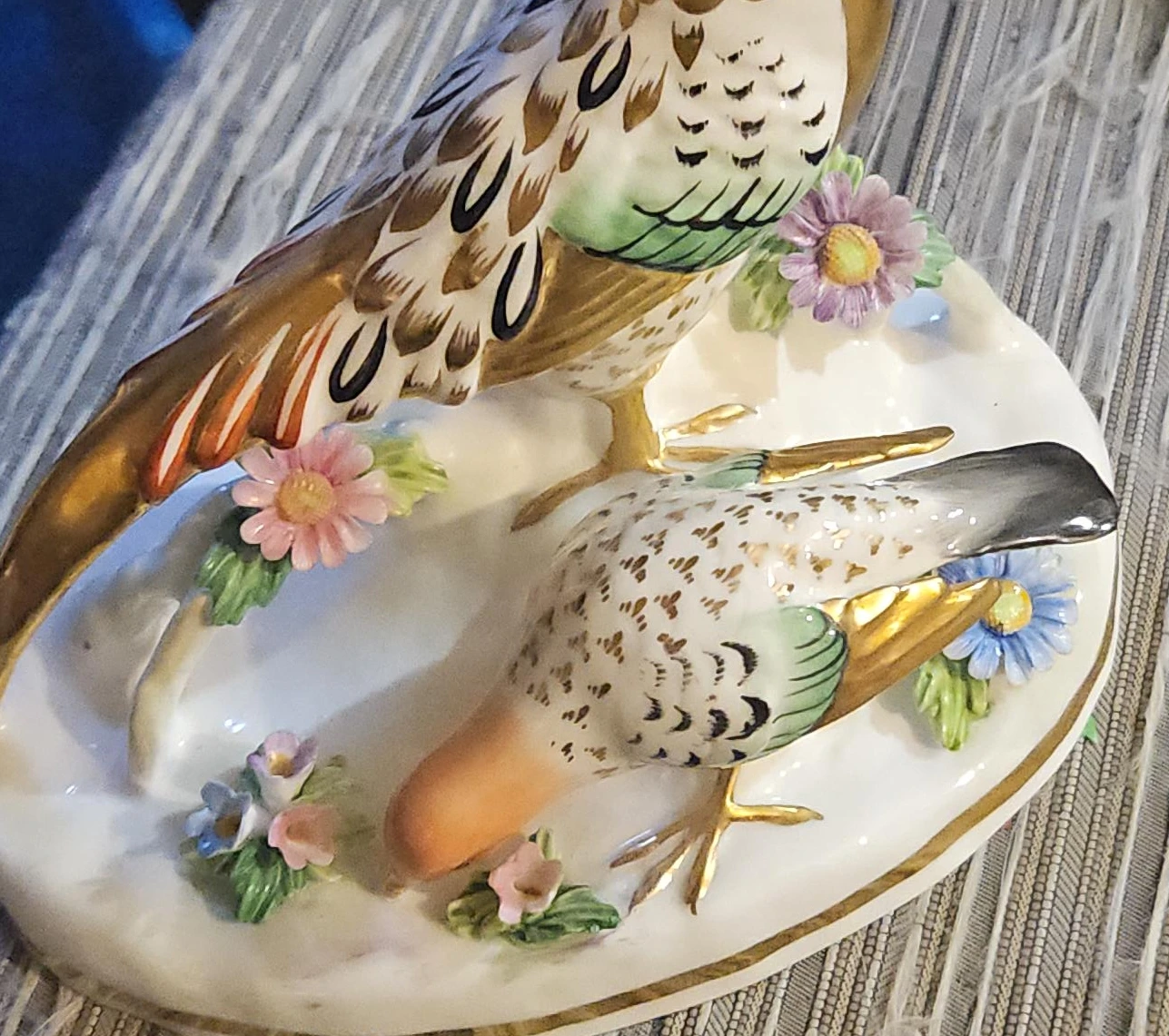 Ceramic Bird Figurine