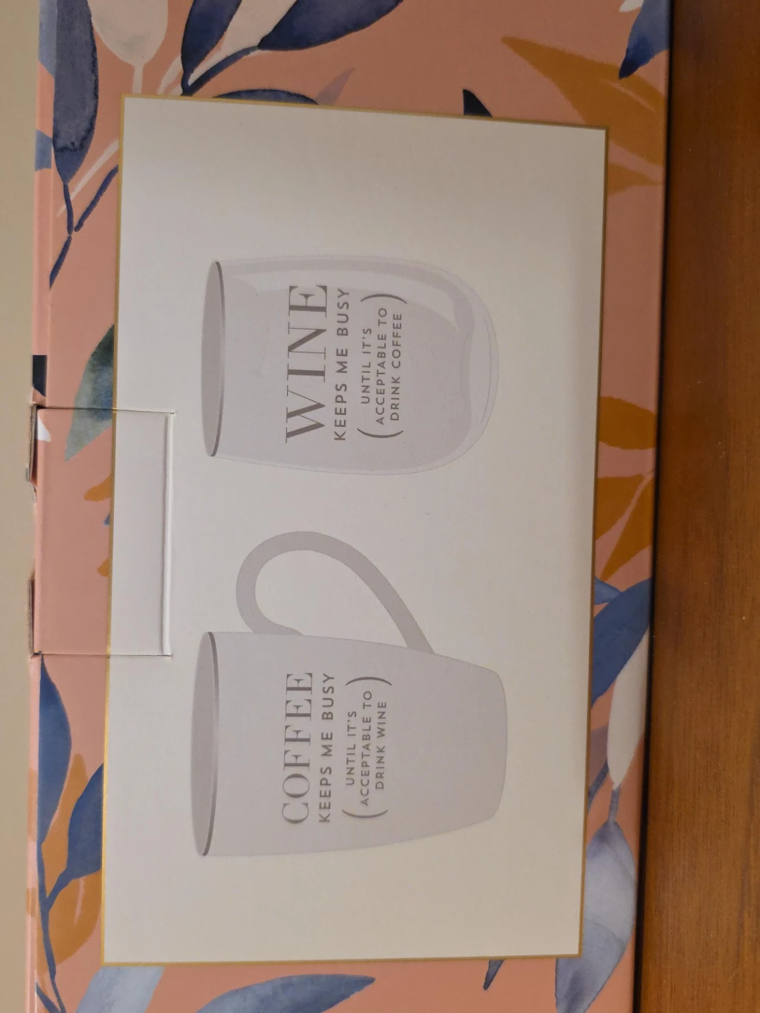 Coffee and Wine Mug Set