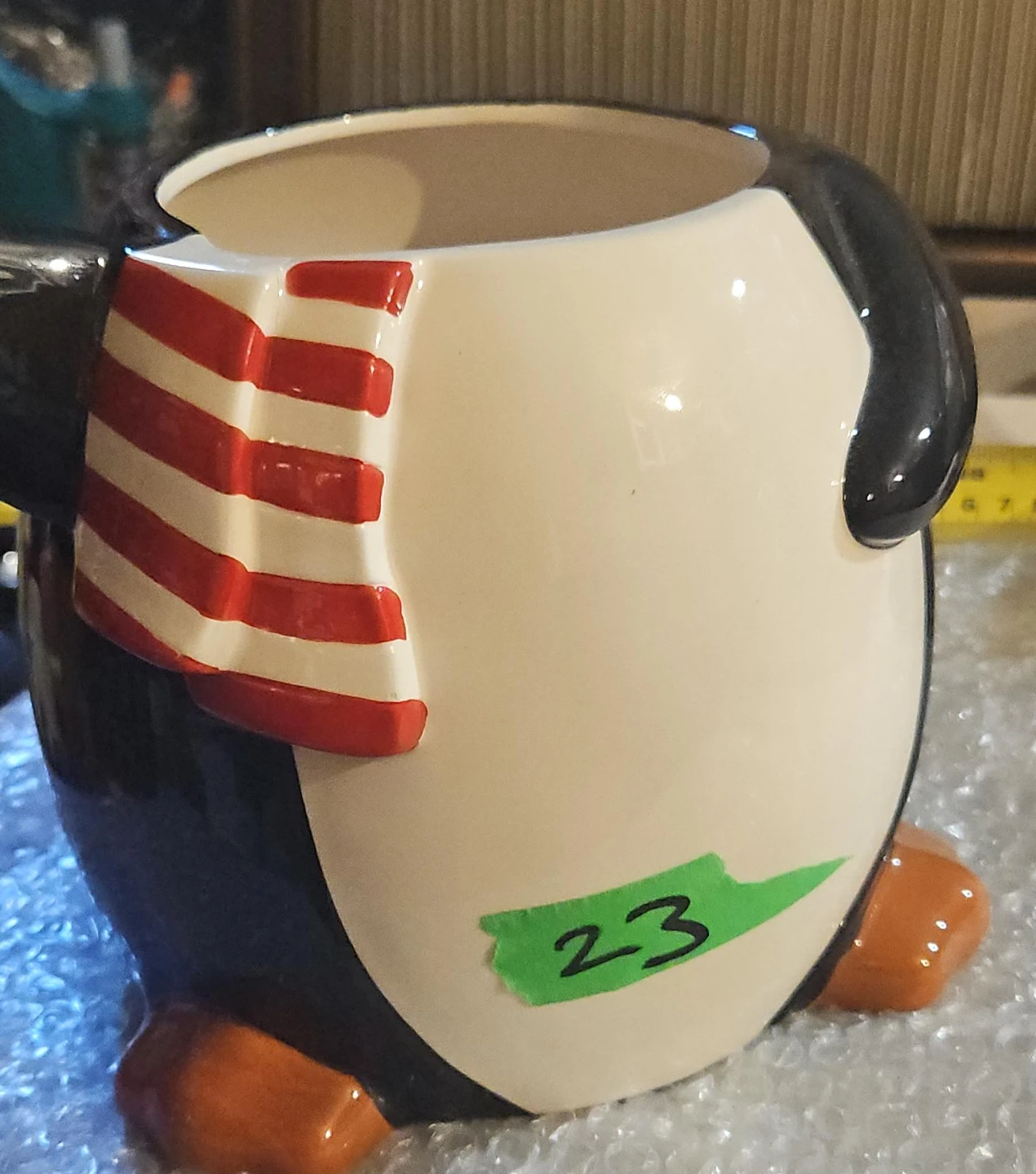Penguin Mug with Scarf