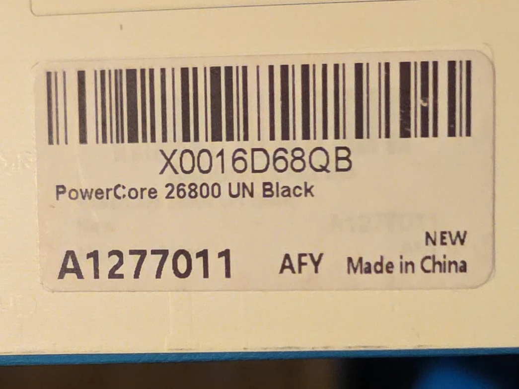 Anker PowerCore 26800 UN Black Power Bank - photo 2