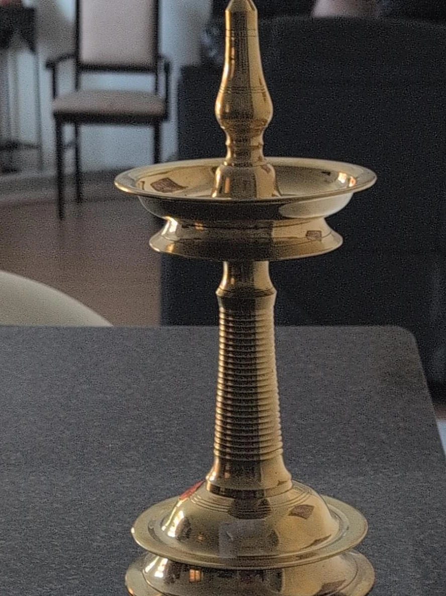 Brass Oil Lamp