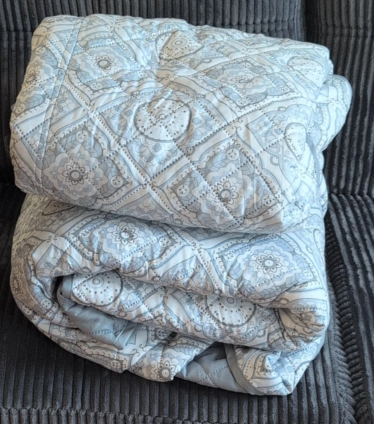Quilted sofa covers $20 each