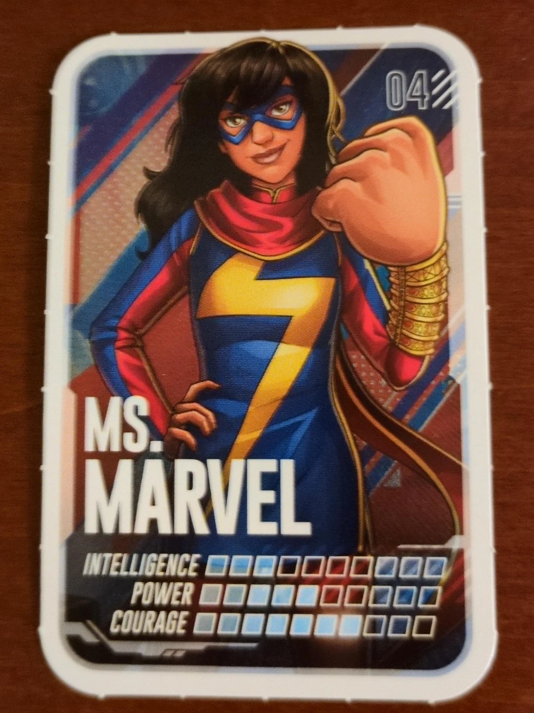 Ms. Marvel Trading Card