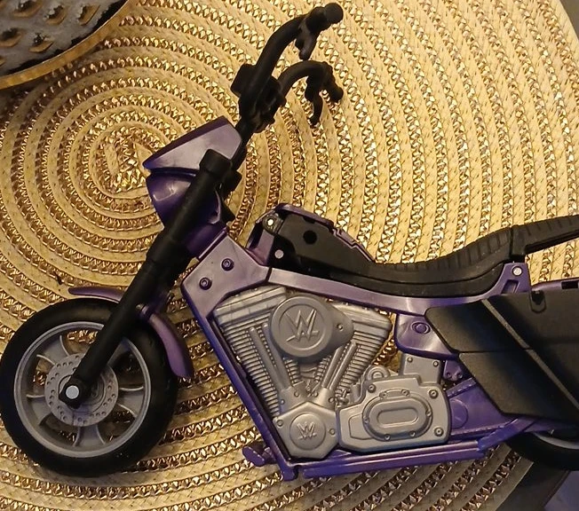 WWE Toy Motorcycle - Purple