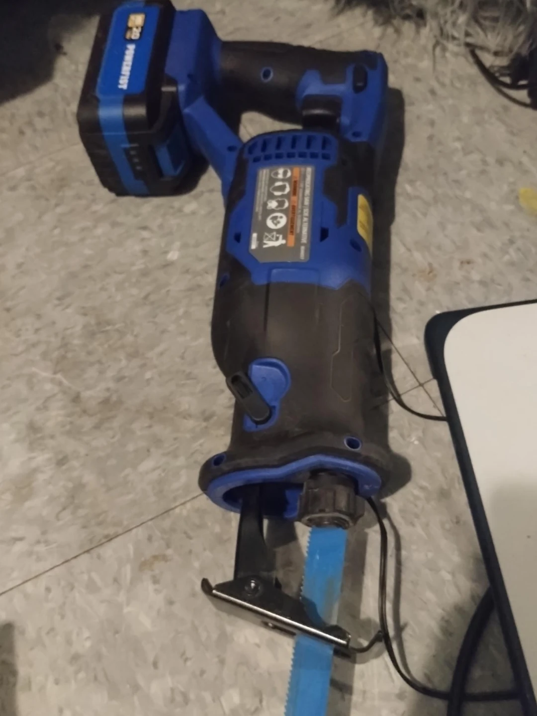 POWERPRO 20V Cordless Reciprocating Saw with Battery