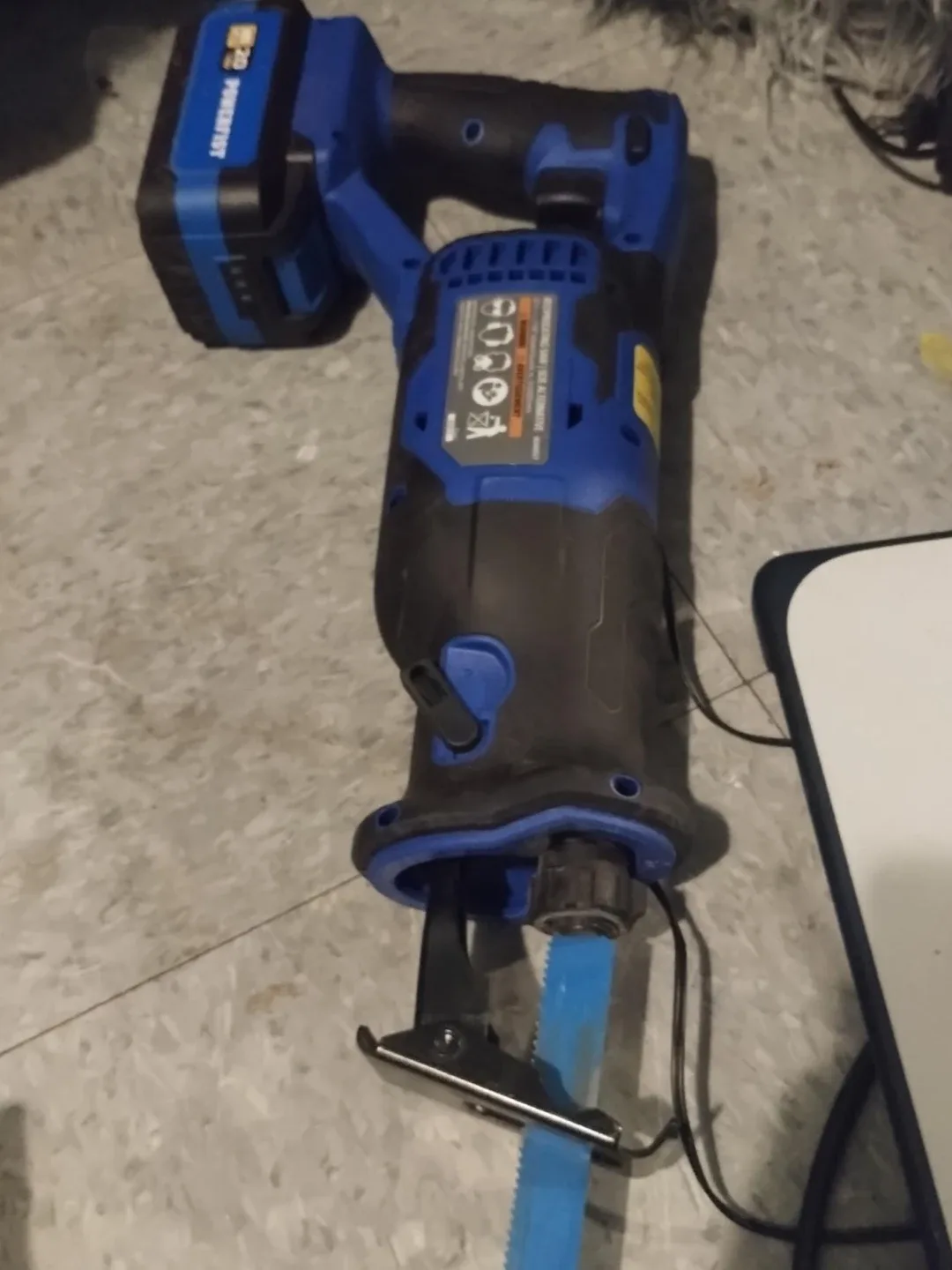 POWERPRO 20V Cordless Reciprocating Saw with Battery