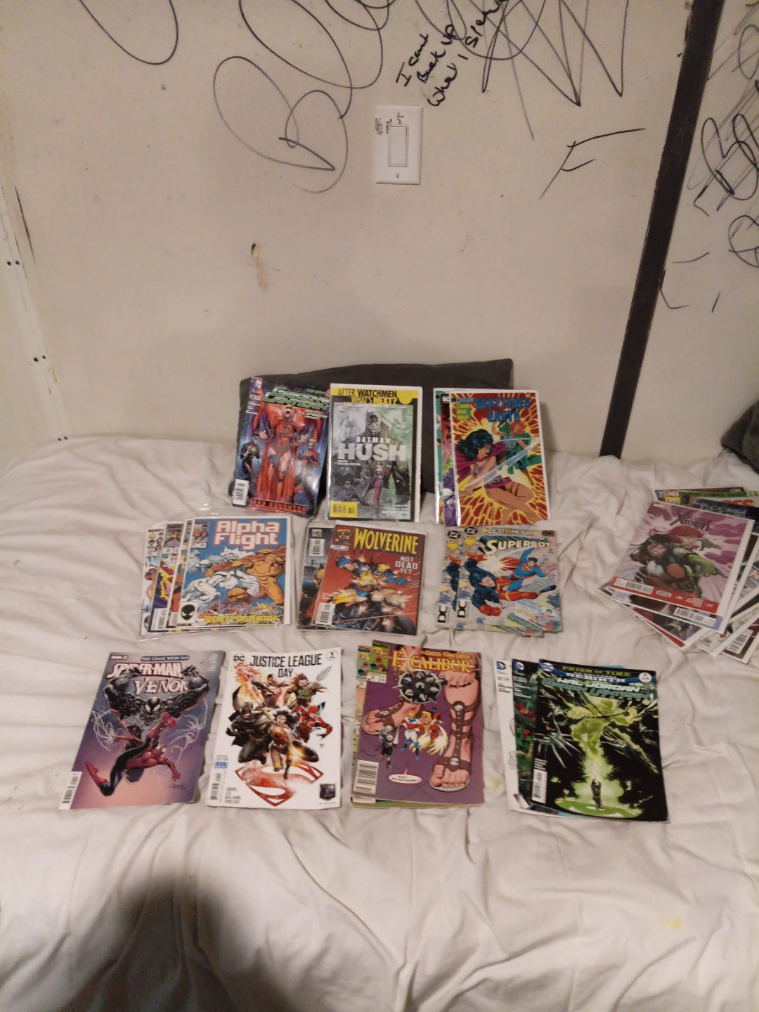 Assorted DC and Marvel Comic Books