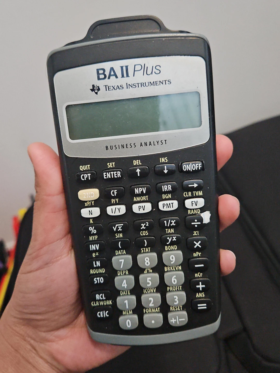 Texas Instruments BA II Plus Business Analyst Calculator