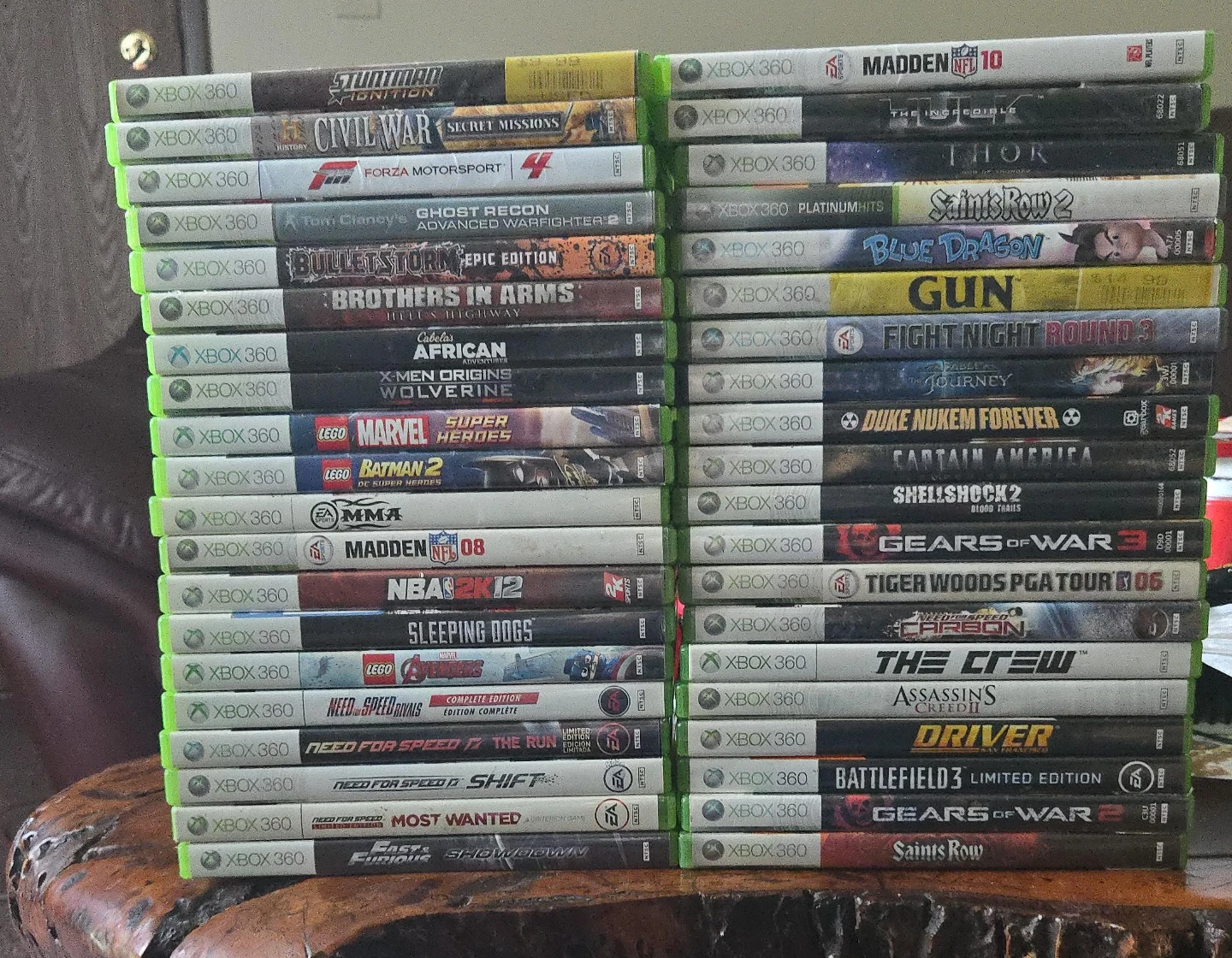 Xbox 360 Games Lot
