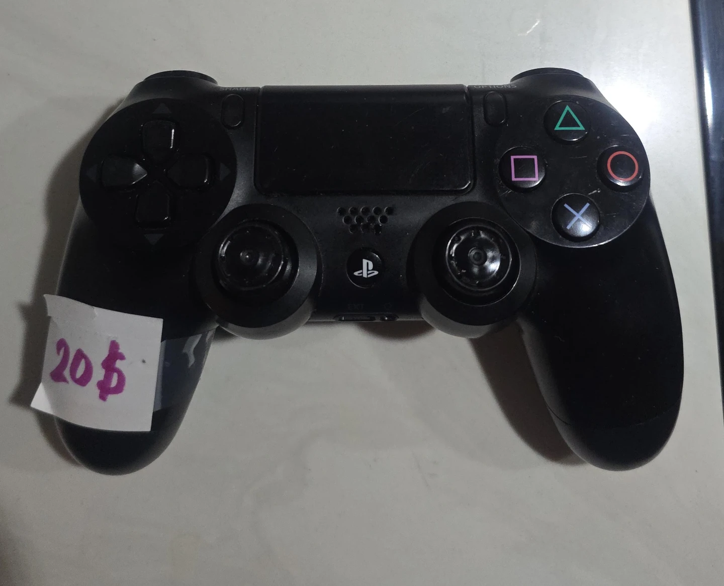 Black PlayStation 4 Controller used