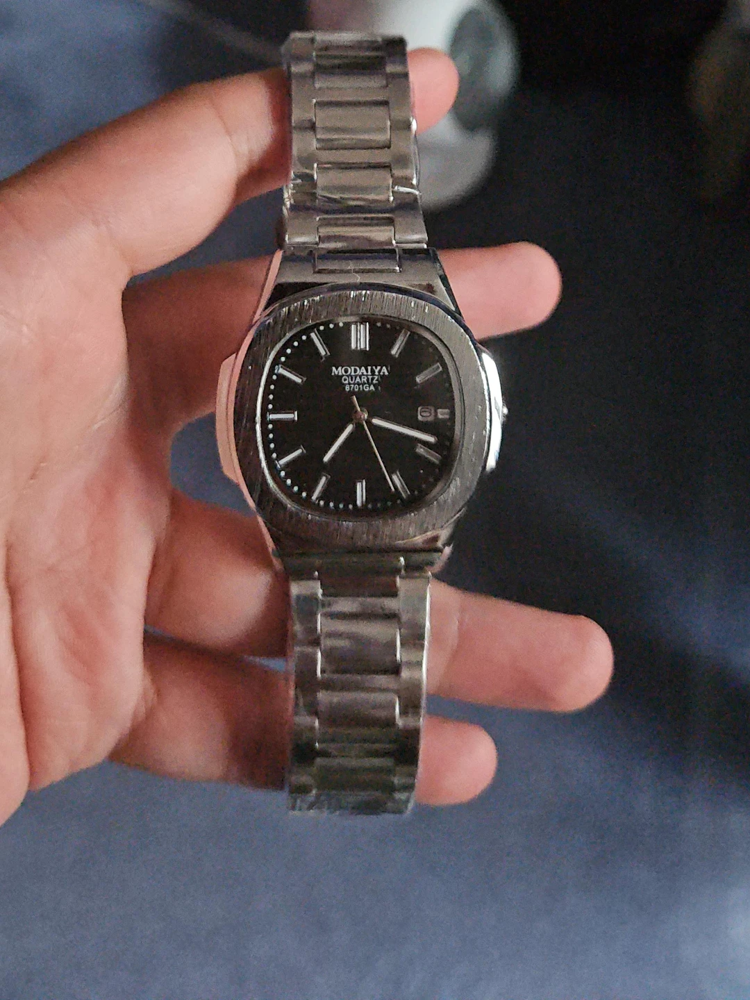 Modaiya Quartz Watch - Black Dial