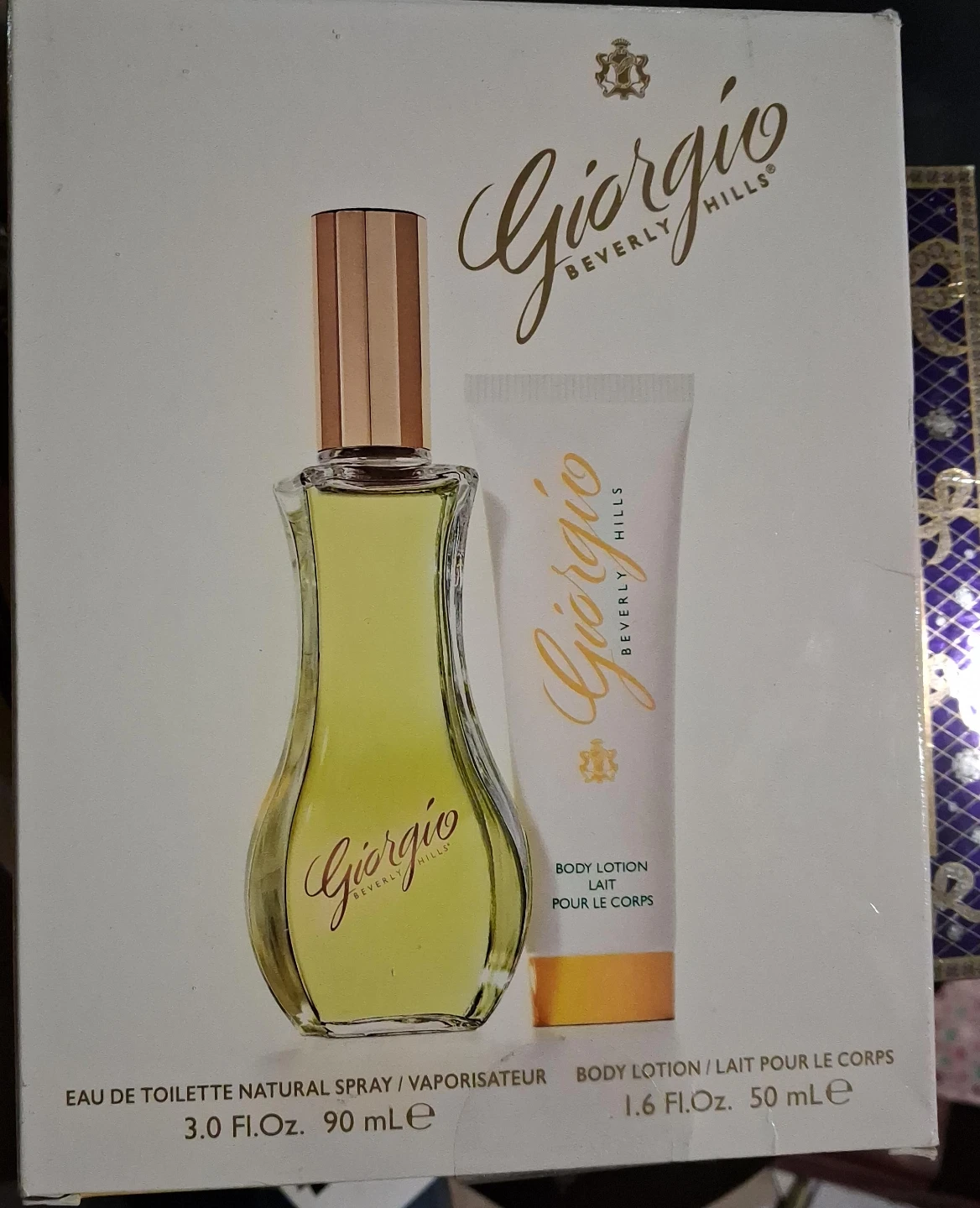 Giorgio Beverly Hills Eau de Toilette and Body Lotion Set