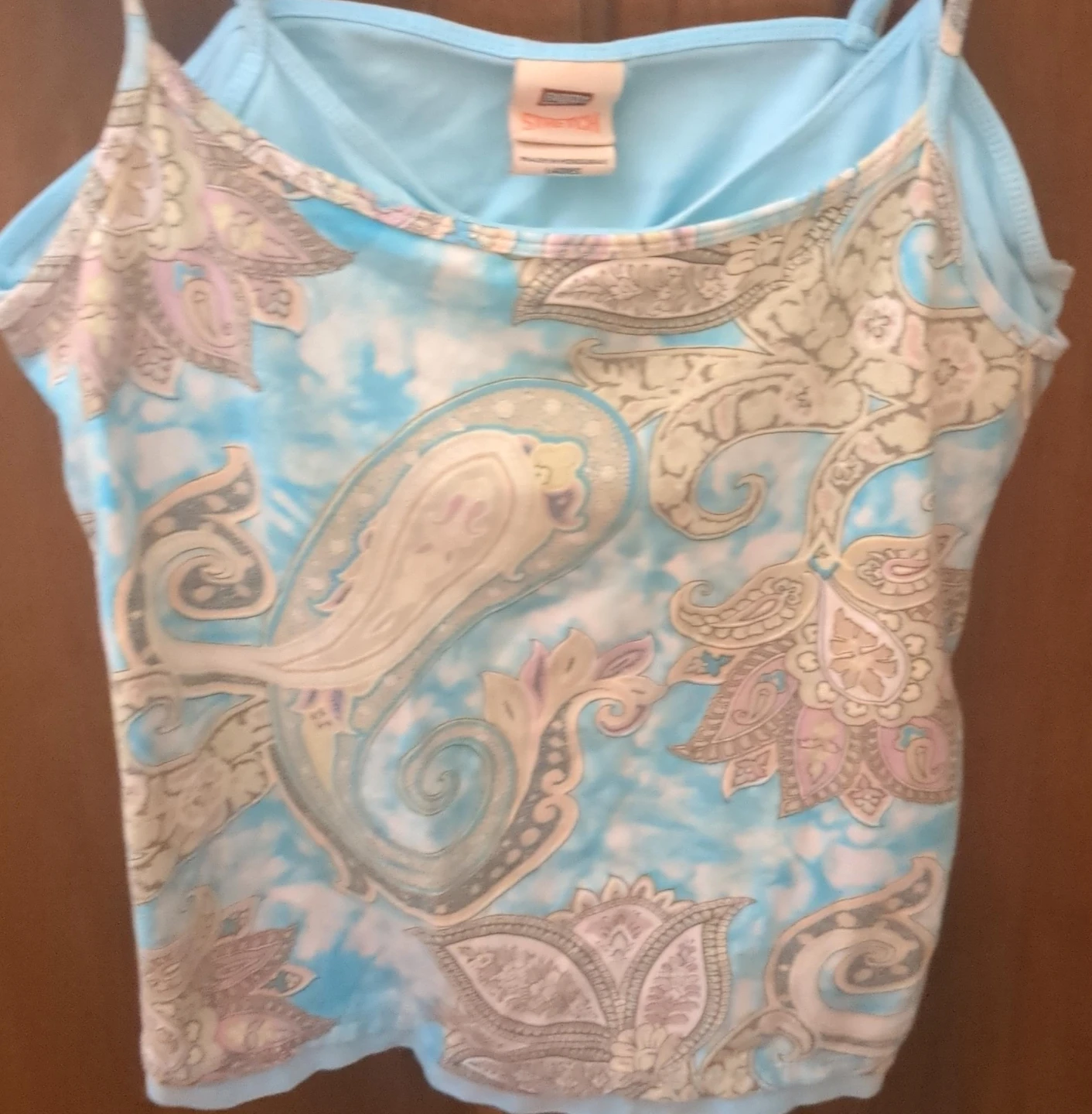 Faded Glory Women's Paisley Tank Top - Size M