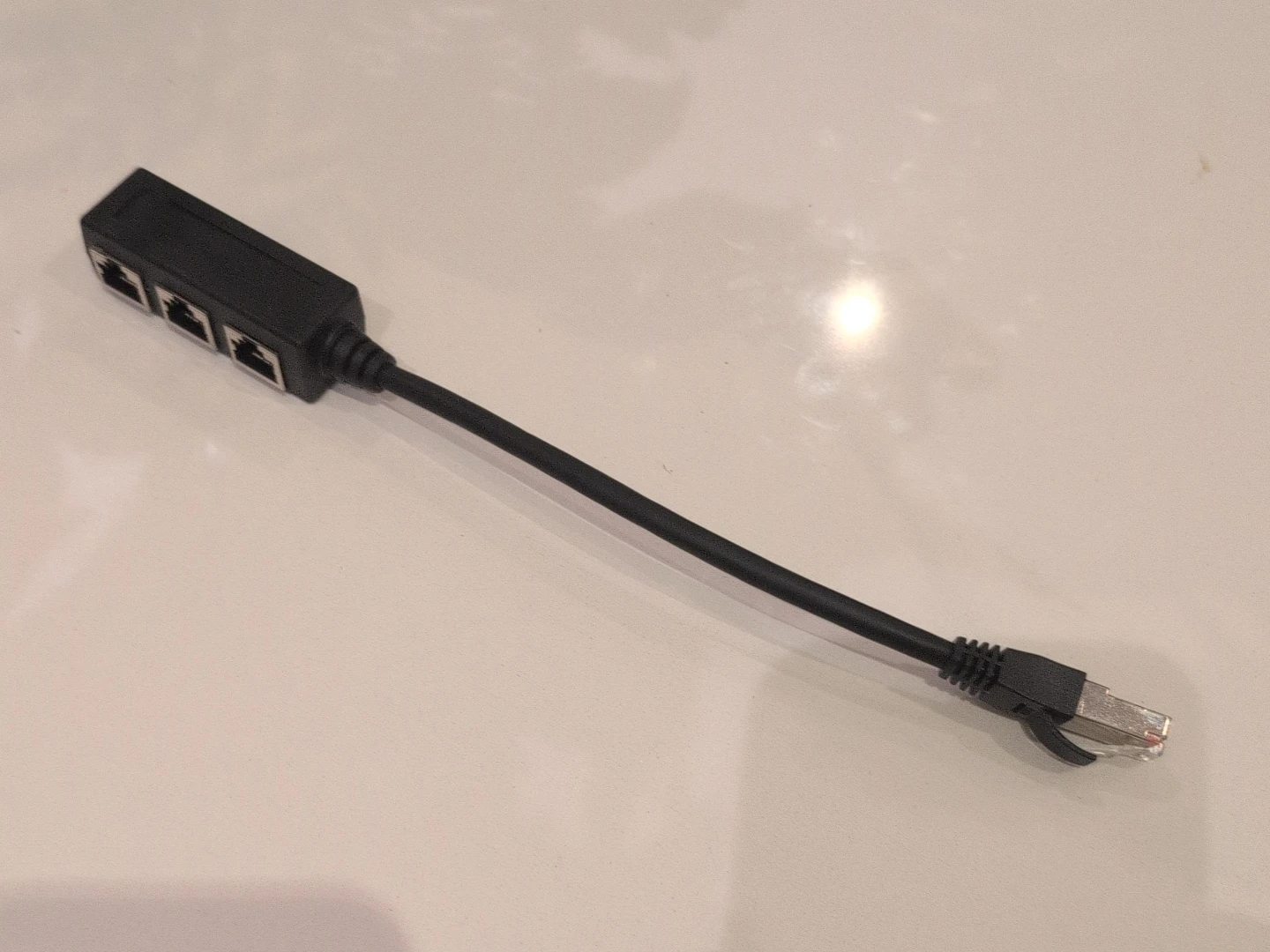 RJ45 Ethernet Splitter Adapter