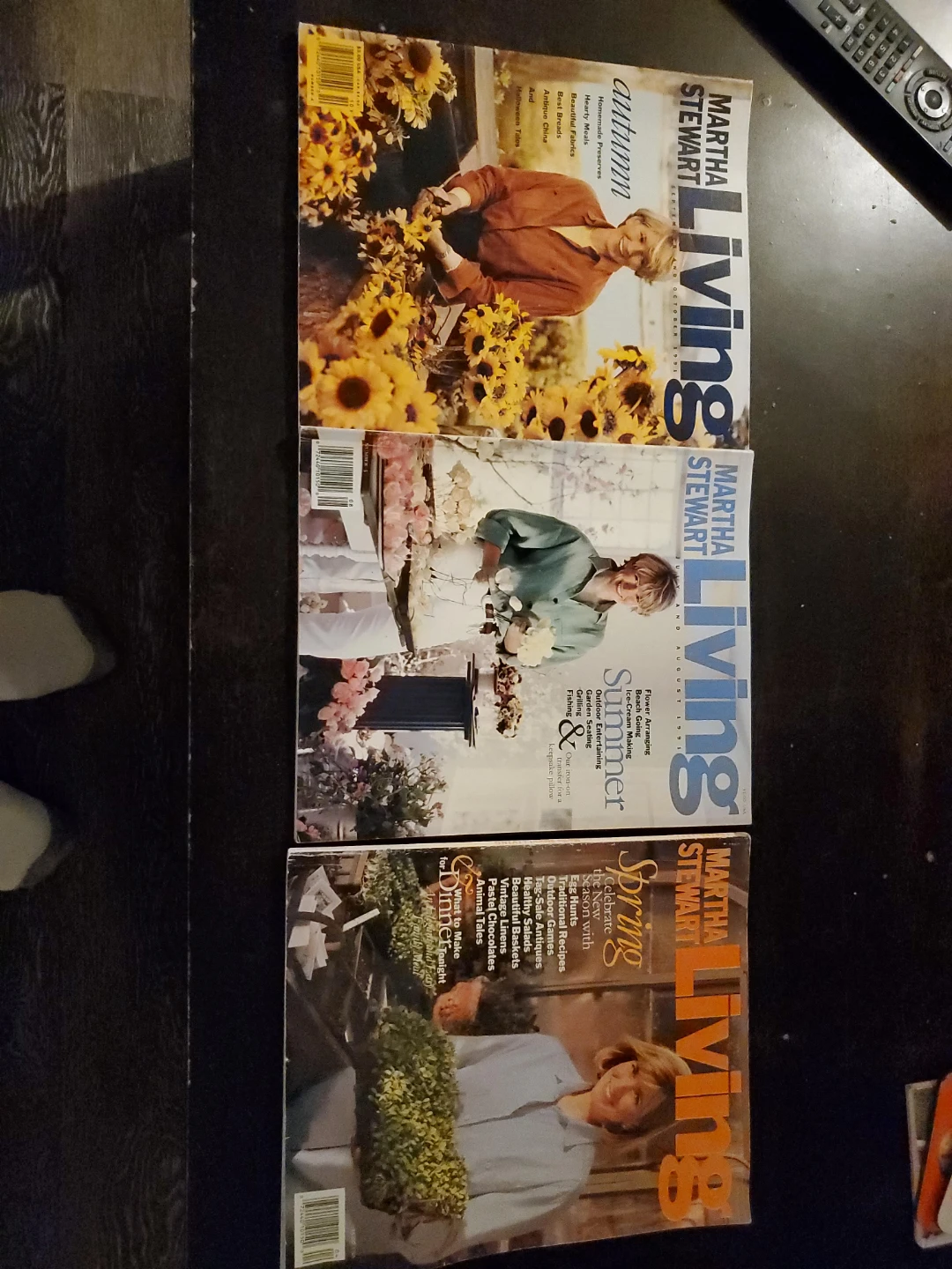 Martha Stewart Living Magazines (Spring, Summer, Autumn)