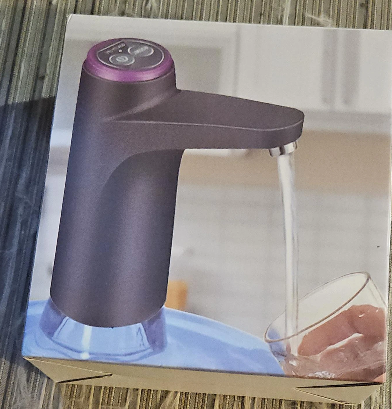 Cozy Blue Water Pump for 5 Gallon Bottle