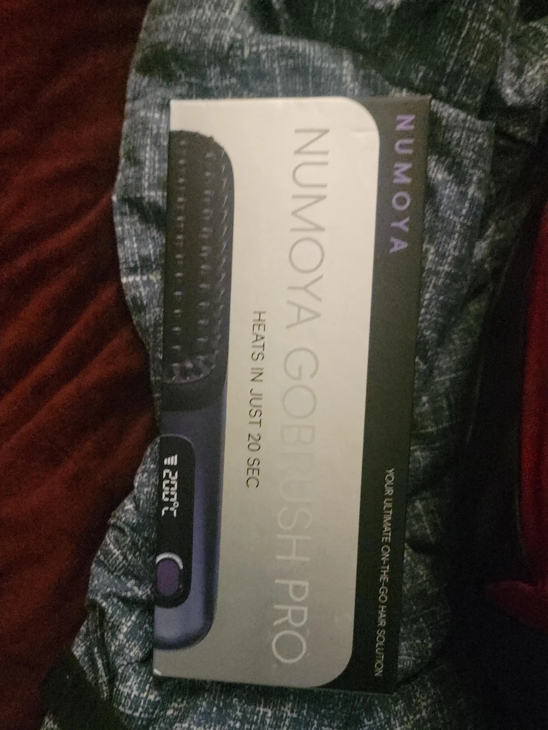 NUMOYA GoBrush Pro Hair Straightener