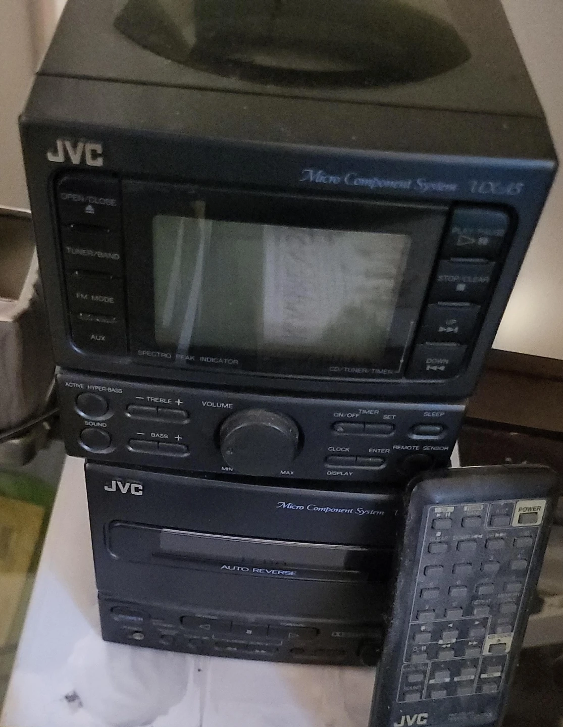 JVC Micro Component System UX-A5 with Remote