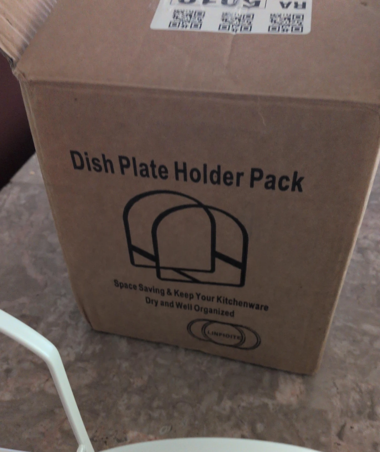 LINFIDITE Dish Plate Holder Pack