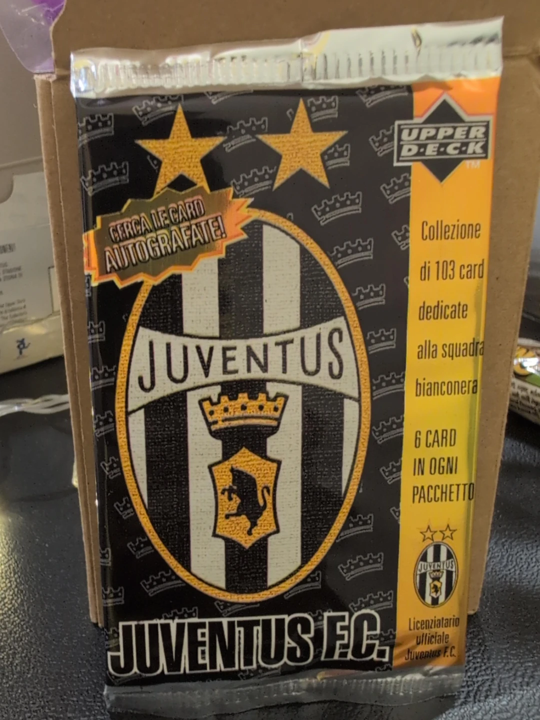Upper Deck Juventus FC Trading Card Pack