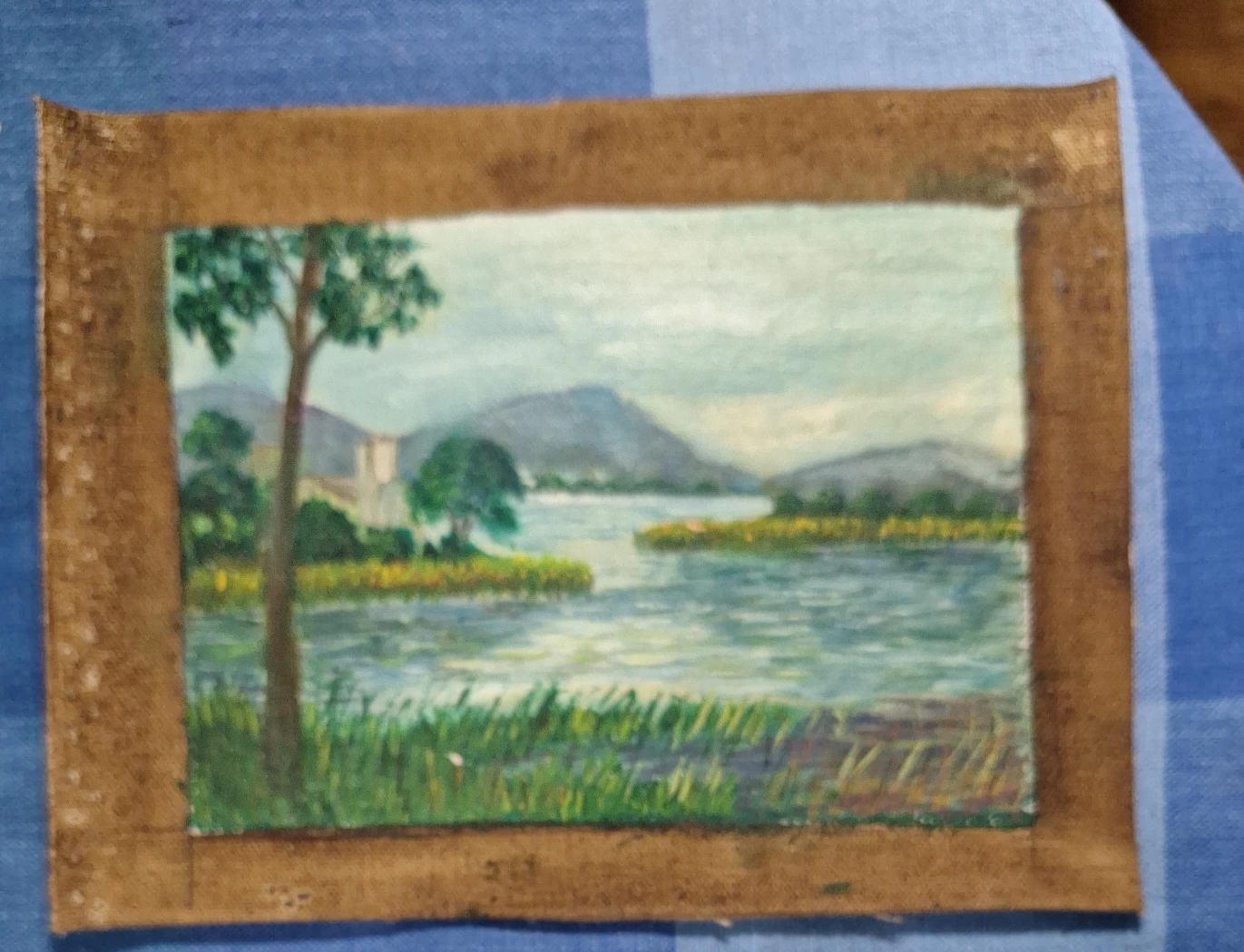 Framed Landscape Painting