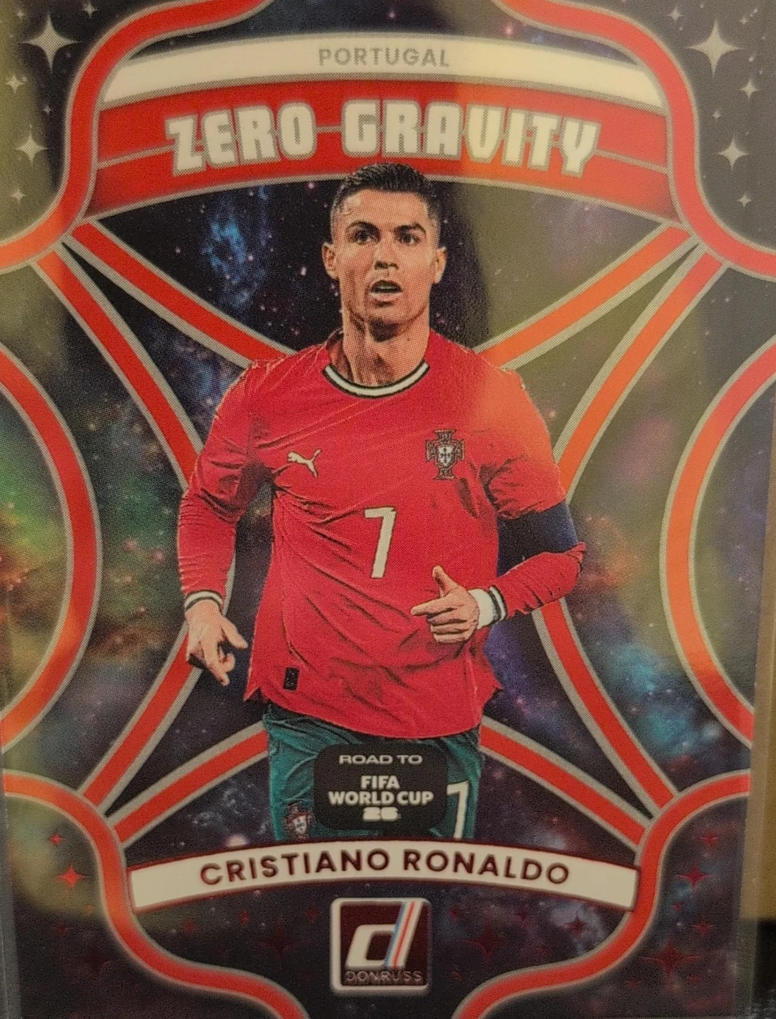 Donruss Cristiano Ronaldo Zero Gravity Trading Card