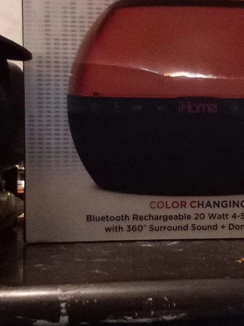 iHome Bluetooth Color Changing Speaker