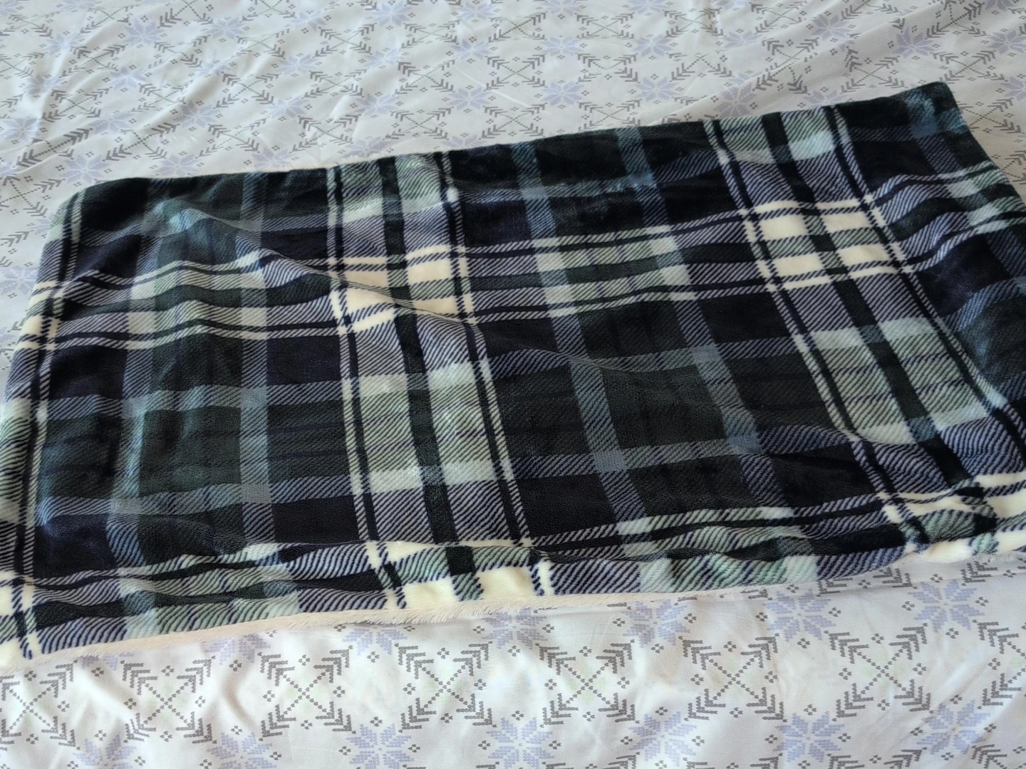 Flannel Plaid pillow covers  2 for $8