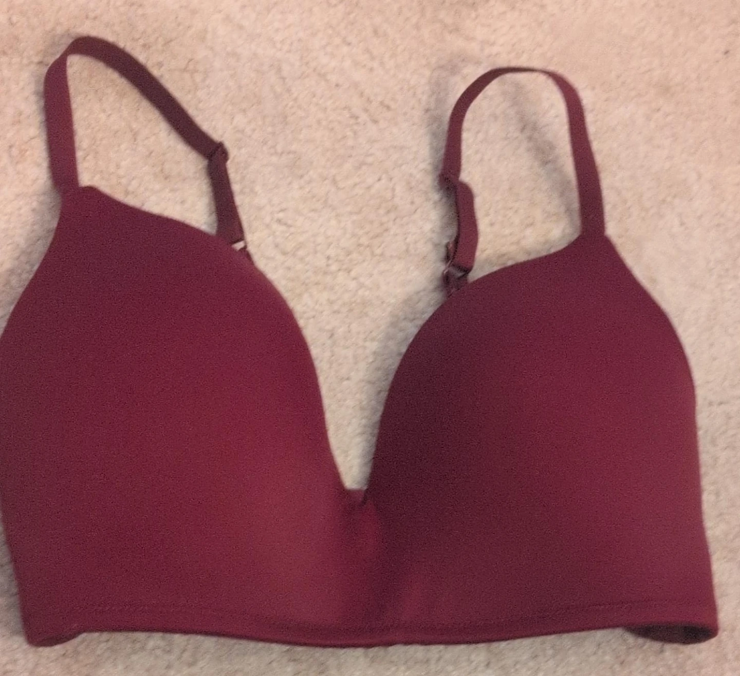 La Senza Burgundy Bra 32/34 D/DD